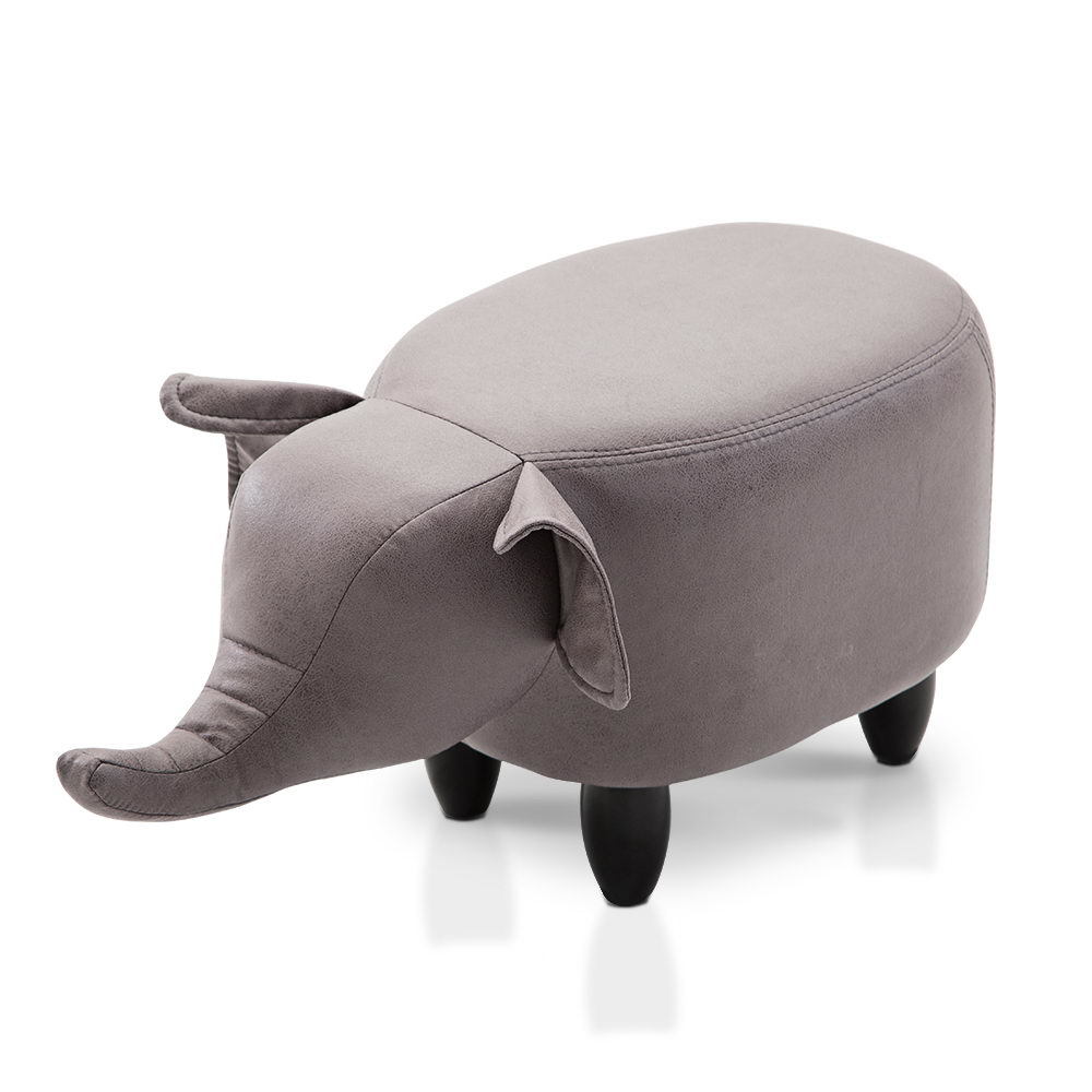 Buy Kids Animal Stool Grey Online in Australia