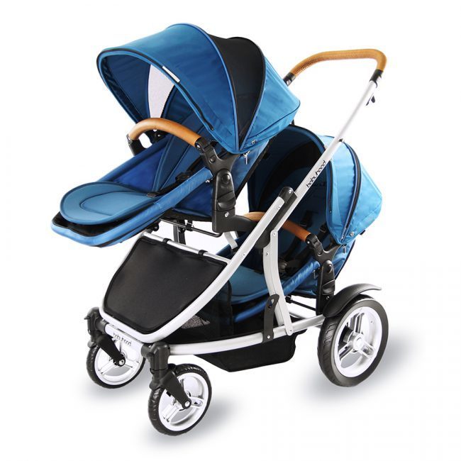 babyhood double pram