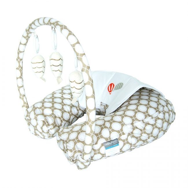 Buy Babyhood Amani Bebe Nursing Pillow With Toy Bar Online In
