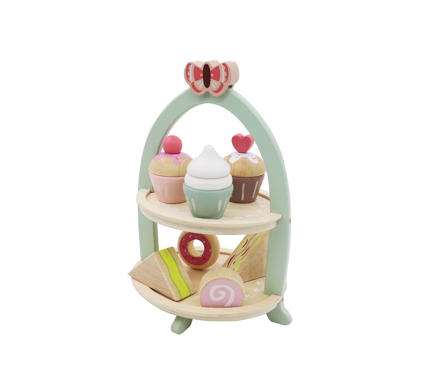 Wooden Afternoon Tea Pretend Playset Toy