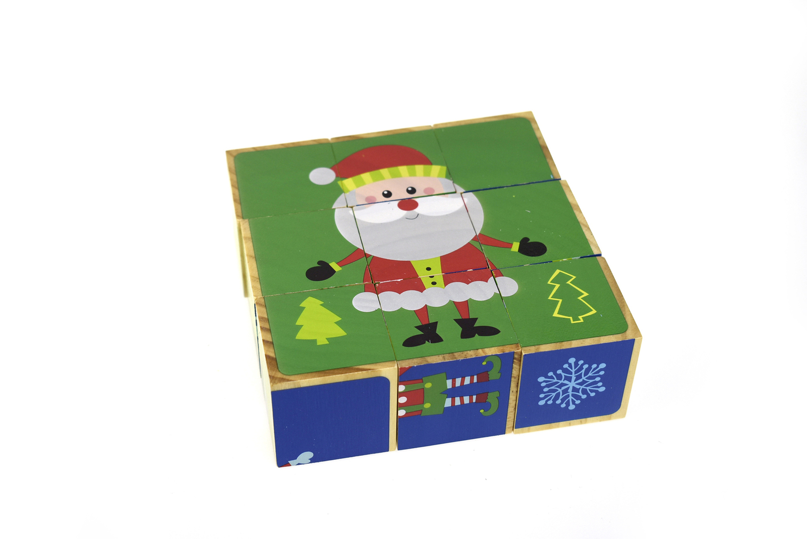 Buy Eleganter christmas 9pcs block puzzle online in Australia