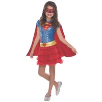 Rubie'S Supergirl Sequin Tutu Costume - Size Toddler